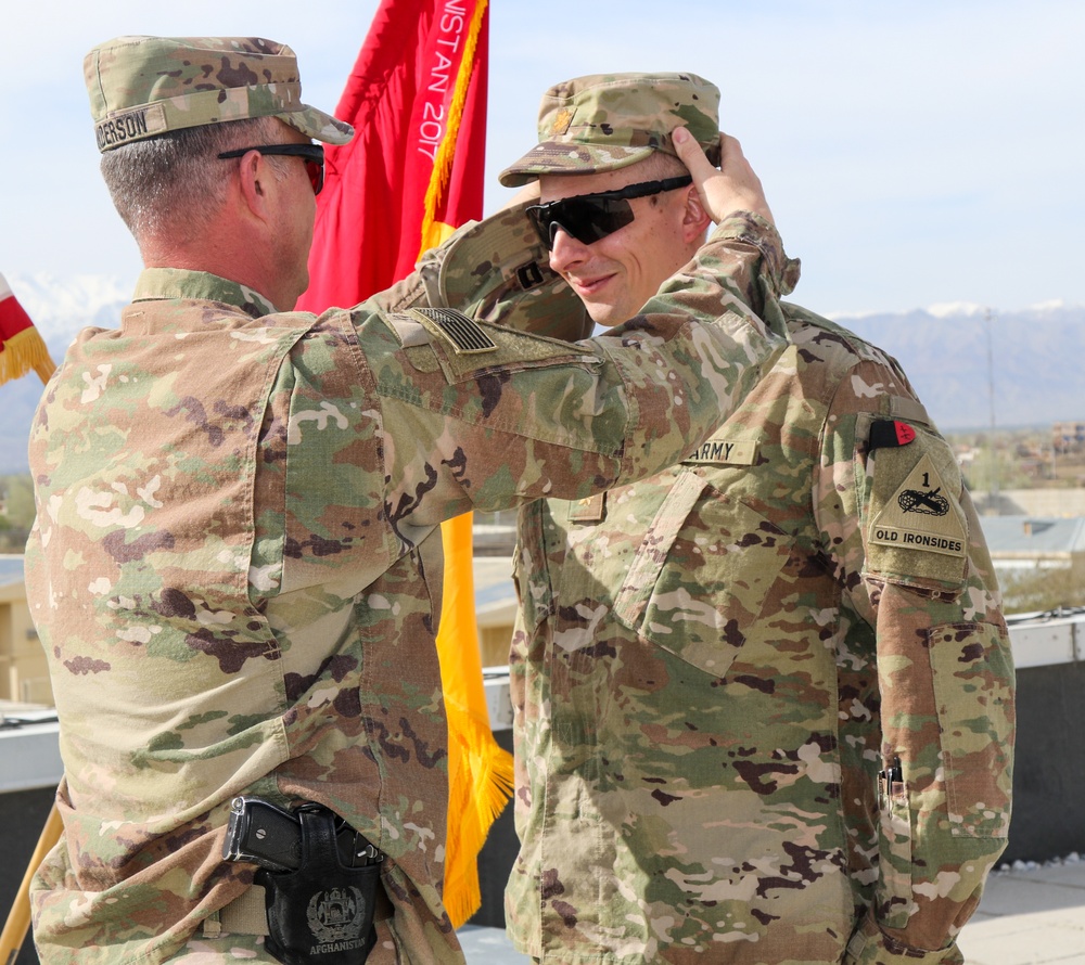 Maj. Thomas Heidorn Promotion