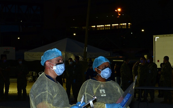 Preparation for patients at PHU