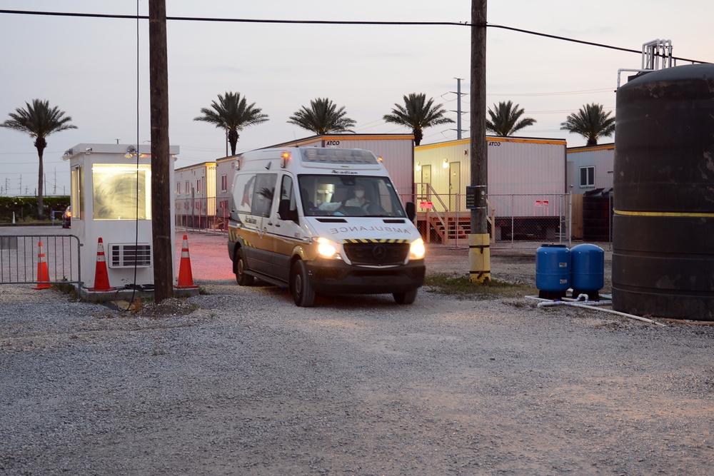 First patient arrives at PHU