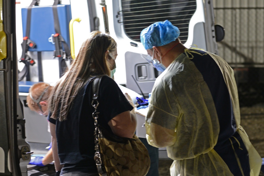 Patient arrival at PHU