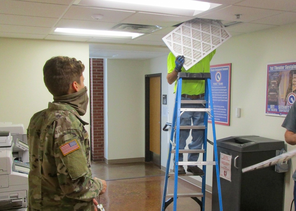 1st TSC Follows DoD Guidance to mitigate the spread of COVID-19