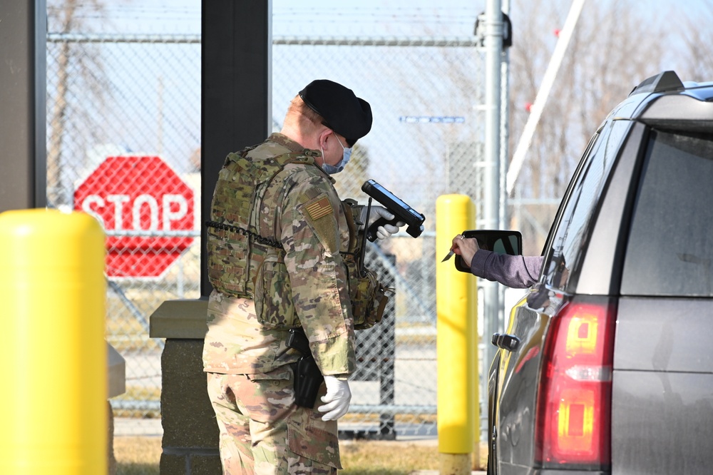 119th Wing members are taking precautions while performing their duties