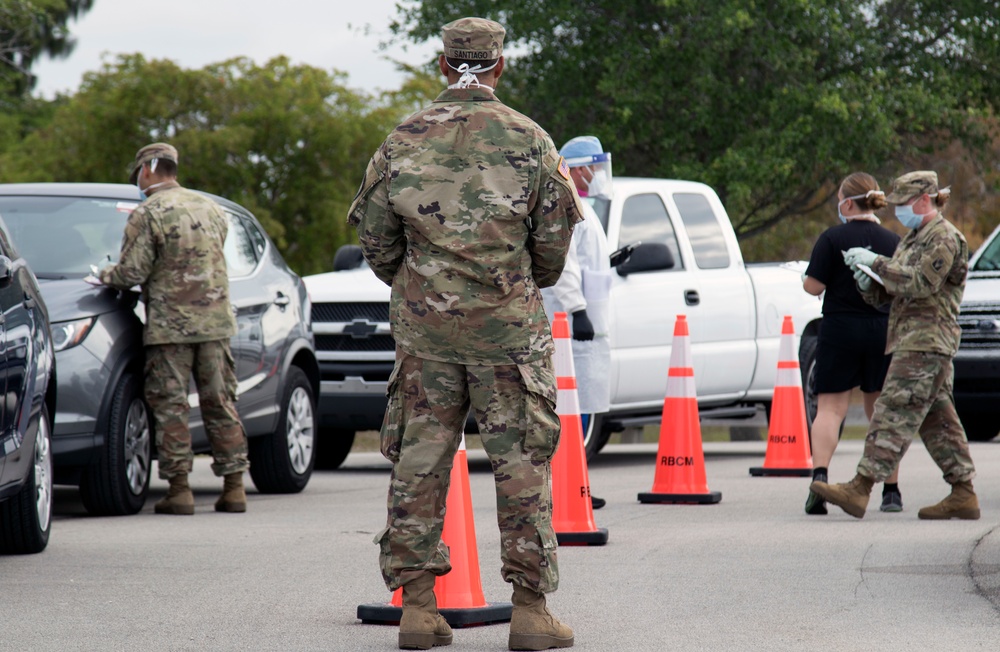 Florida Guard’s 254th Transportation Battalion reaches milestone in COVID-19 operations
