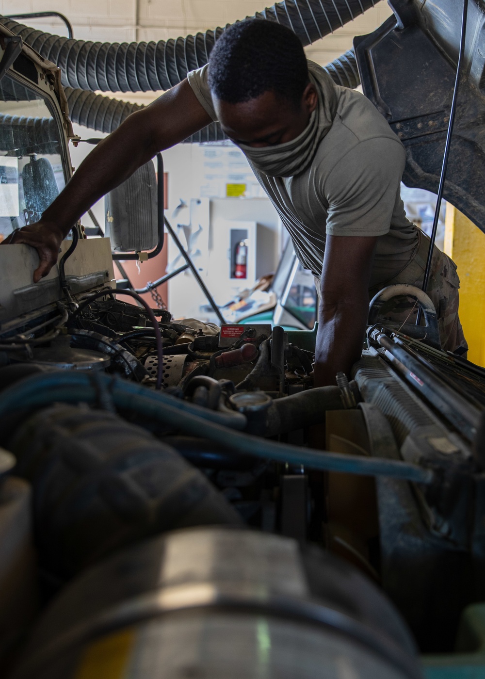All American Paratroopers conduct limited mission-essential maintenance