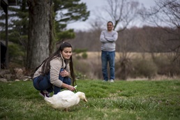 National Guard's "Military Child of the Year" from 179th Airlift Wing family