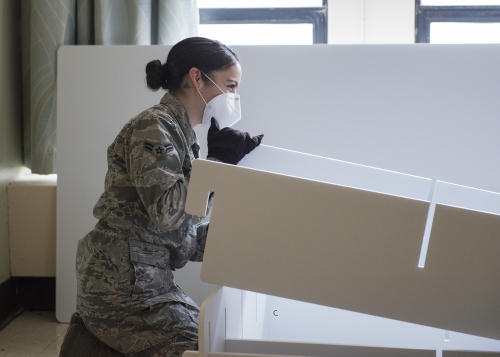 Connecticut National Guard builds capacity at Stamford Hospital