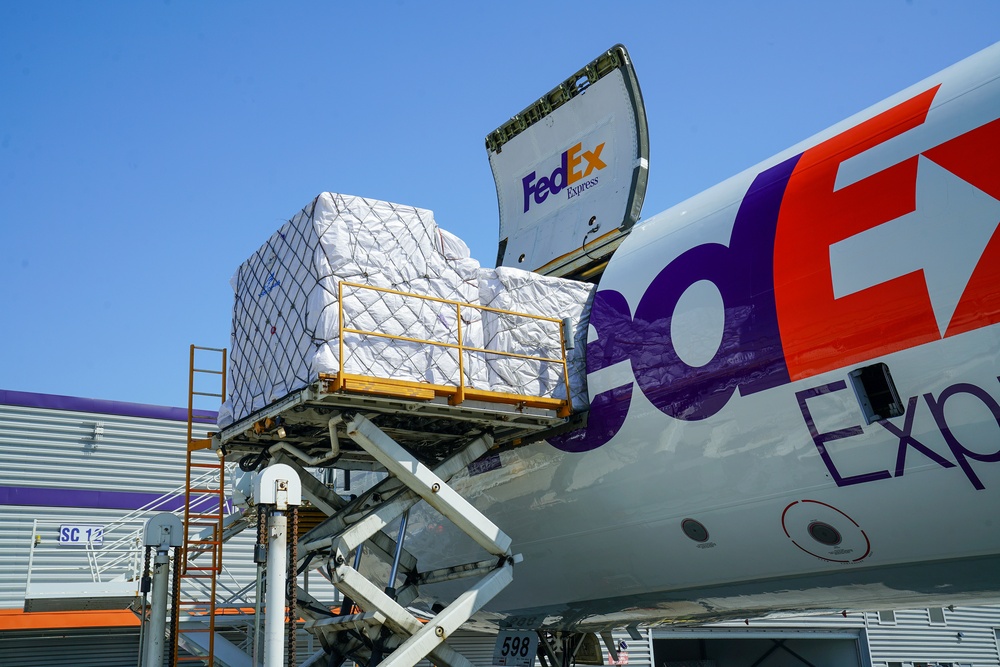 Project Airbridge Delivers supplies for Nationwide Distribution April 8