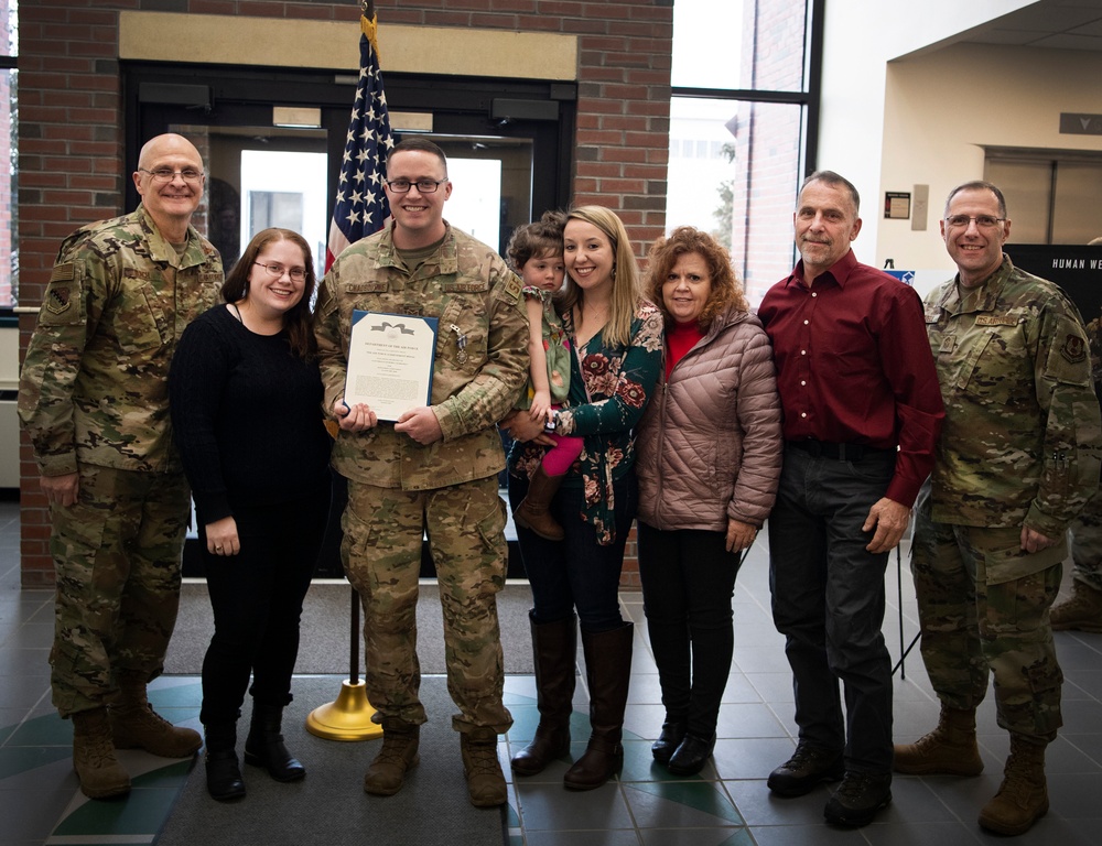 Hanscom defender saves a life
