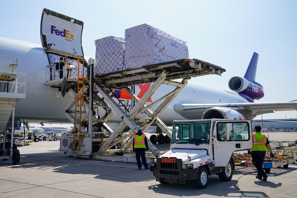 Project Airbridge Delivers supplies for Nationwide Distribution April 8