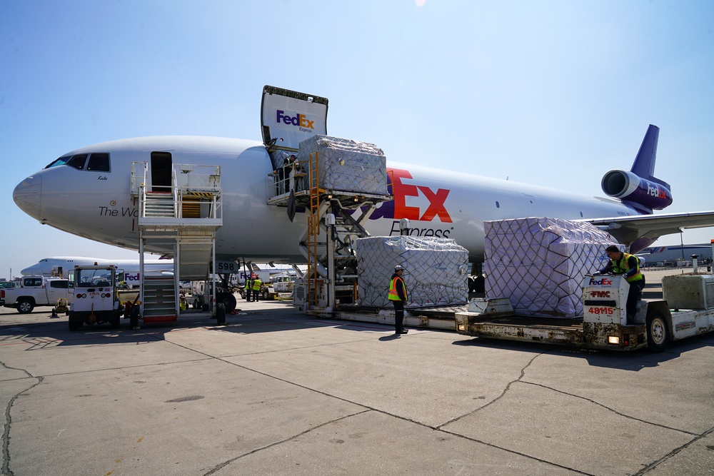 Project Airbridge Delivers supplies for Nationwide Distribution April 8