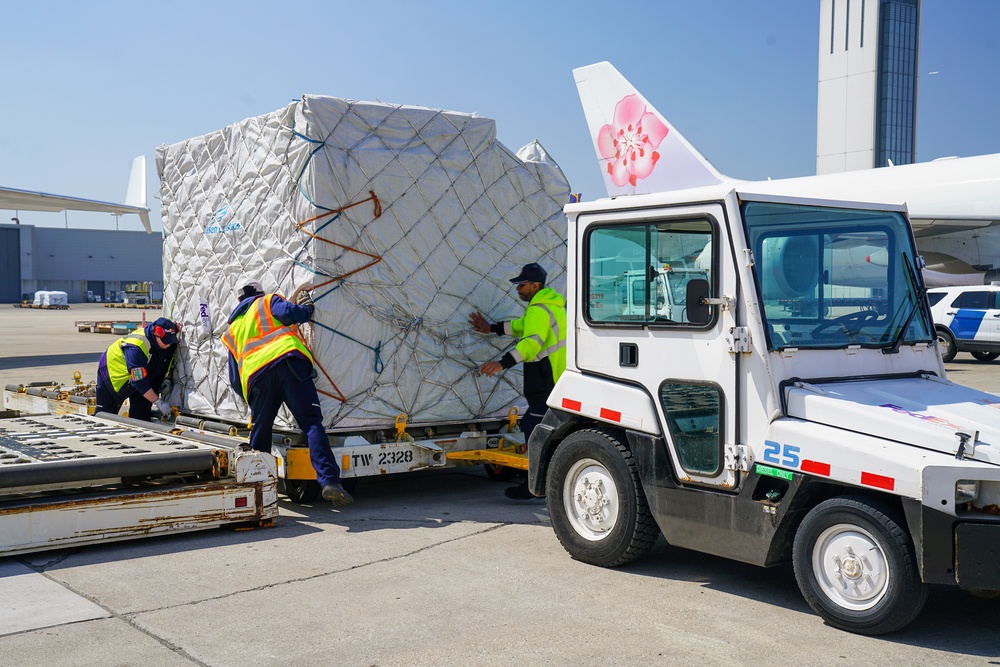 Project Airbridge Delivers supplies for Nationwide Distribution April 8