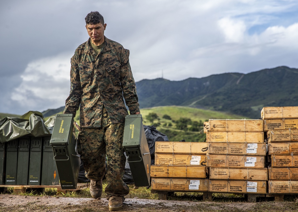 Dropping rounds: ITB Marines test mortar skills