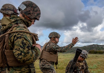 Dropping rounds: ITB Marines test mortar skills