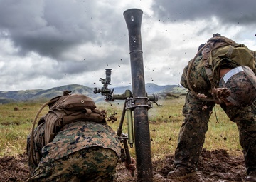 Dropping rounds: ITB Marines test mortar skills