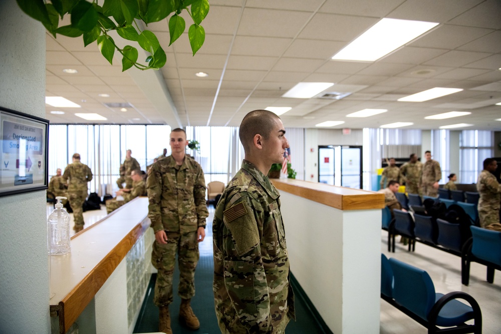 BMT trainees move to next part of training after basic