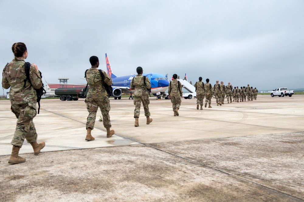 BMT trainees move to next part of training after basic