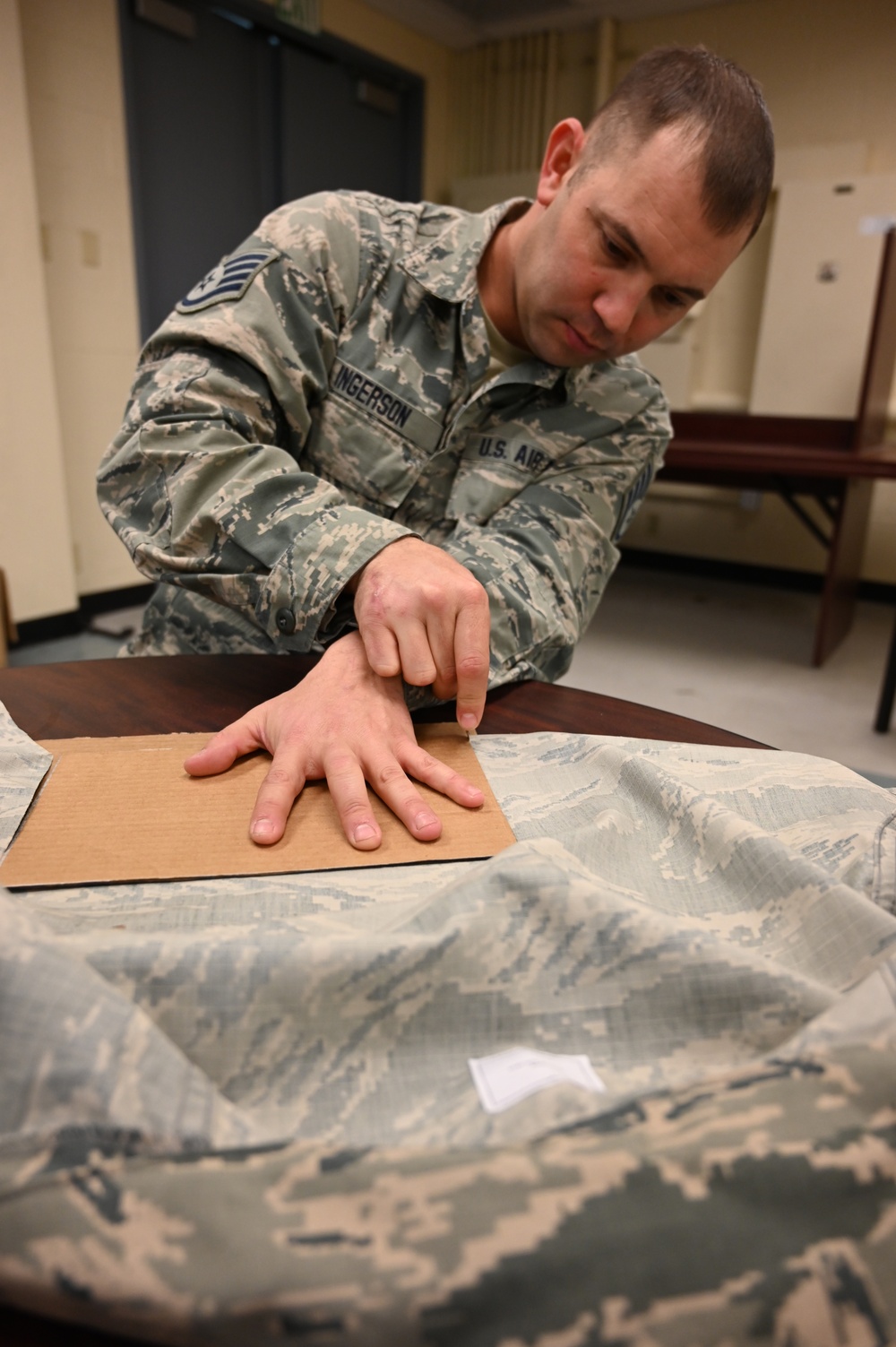 173rd Fighter Wing creates masks in response to COVID-19