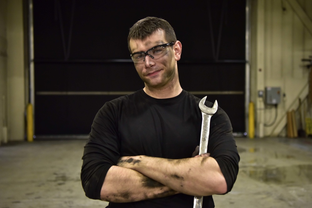 354th LRS; one-stop shop for heavy vehicle maintenance