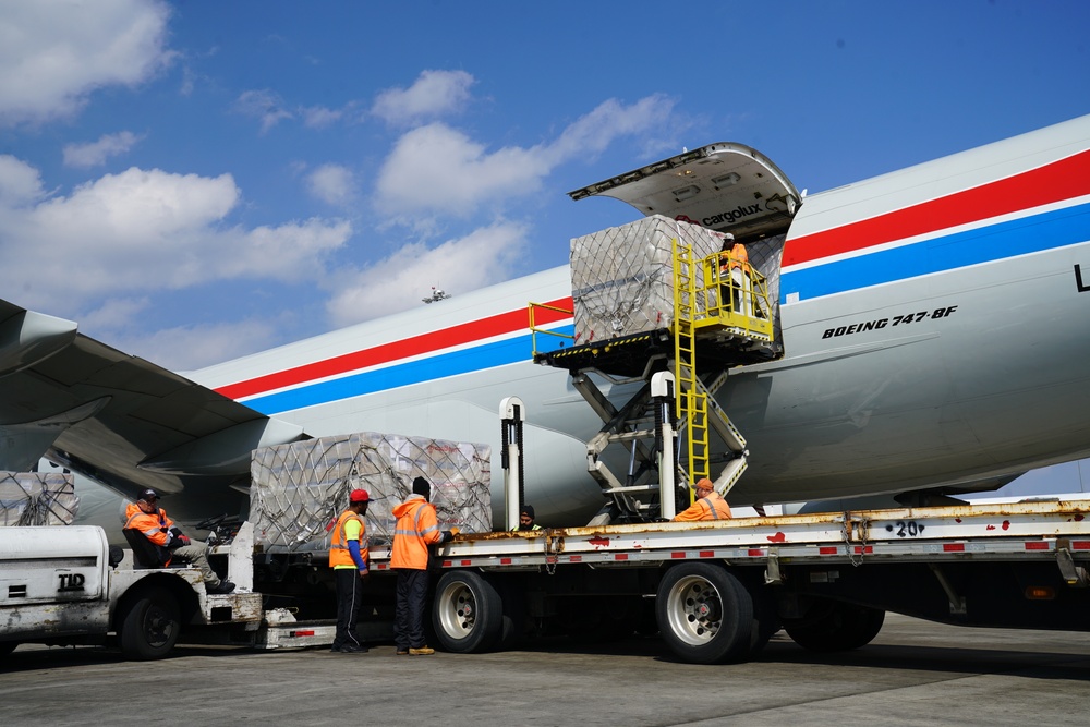 Project Airbridge Delivers supplies for Nationwide Distribution April 7