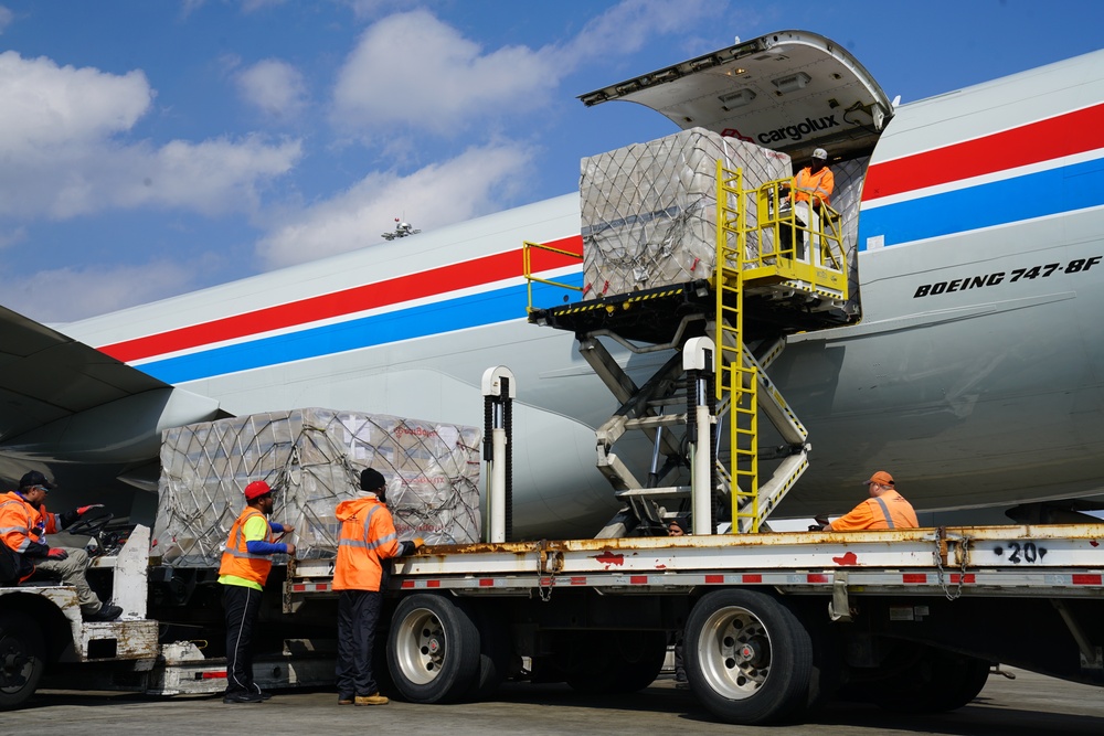 Project Airbridge Delivers supplies for Nationwide Distribution April 7