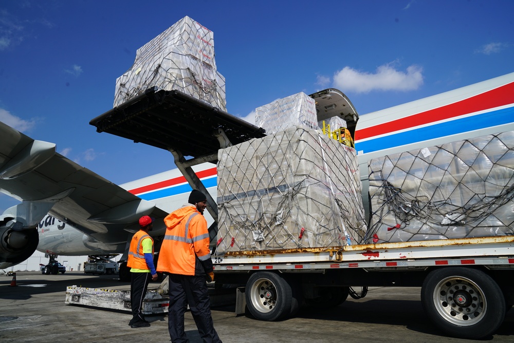 Project Airbridge Delivers supplies for Nationwide Distribution April 7