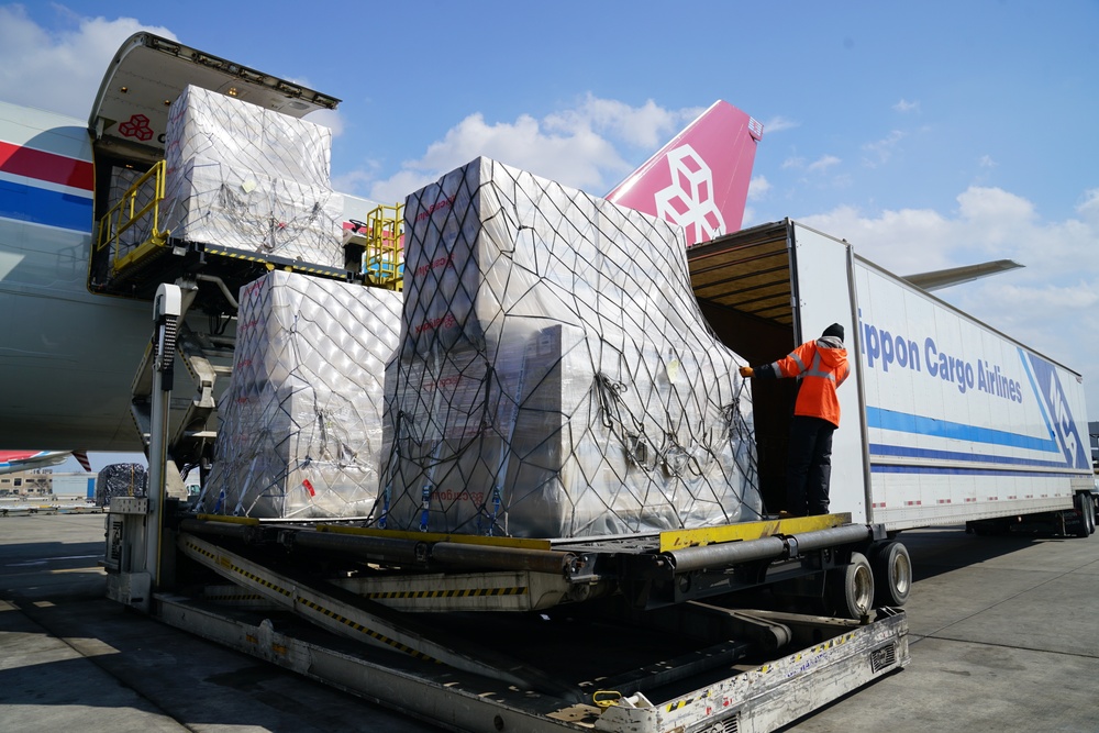 Project Airbridge Delivers supplies for Nationwide Distribution April 7