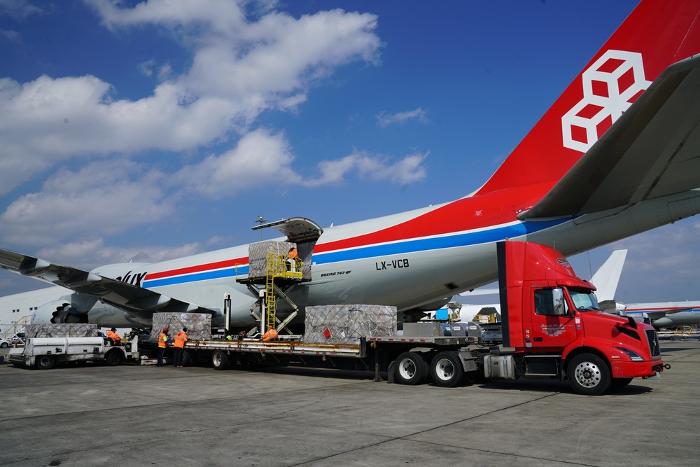 Project Airbridge Delivers supplies for Nationwide Distribution April 7