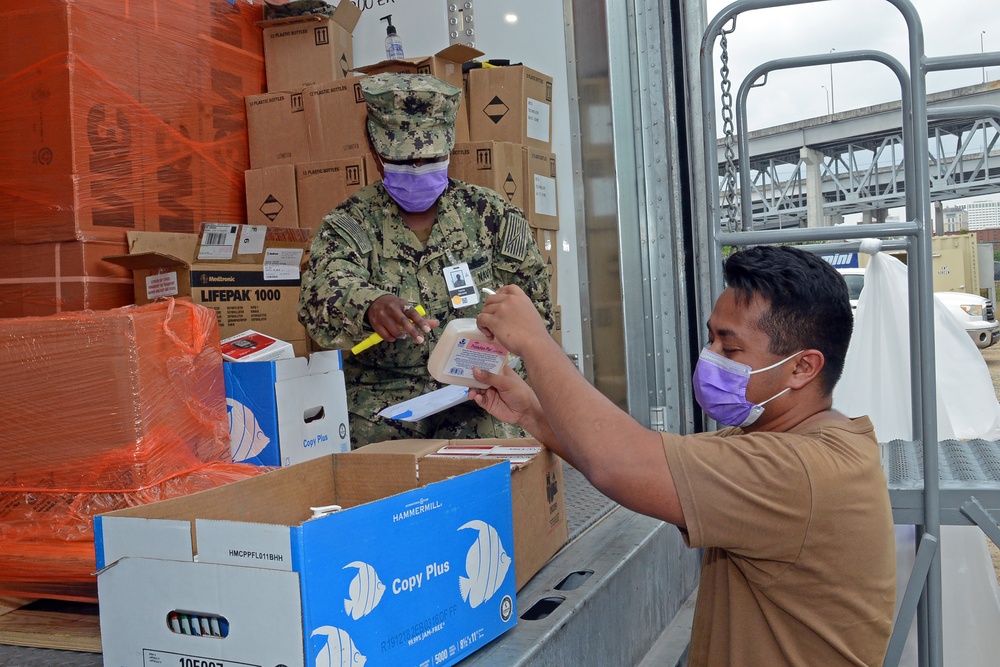 Supplies arrive at PHU