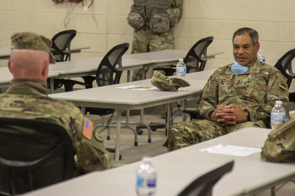 Gen. Garrett Visits Fort Bliss