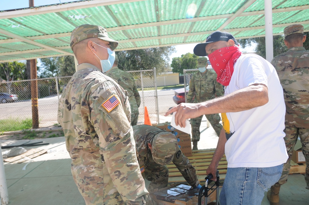 315th assists Imperial Valley Food Bank in Imperial, California