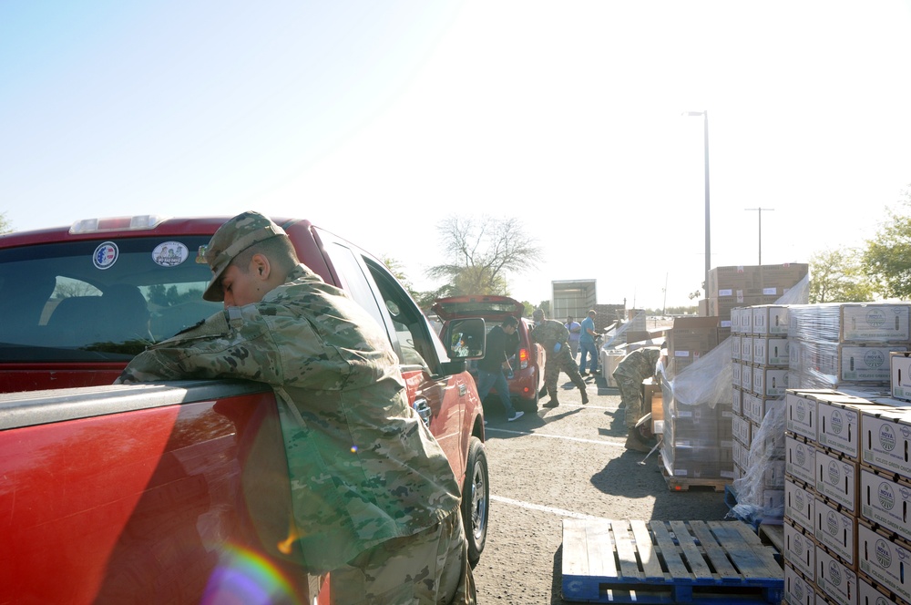 315th assists Imperial Valley Food Bank in Imperial, California