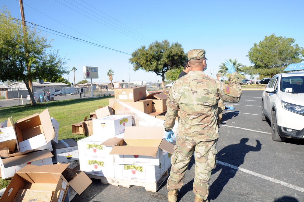 315th assists Imperial Valley Food Bank in Imperial, California