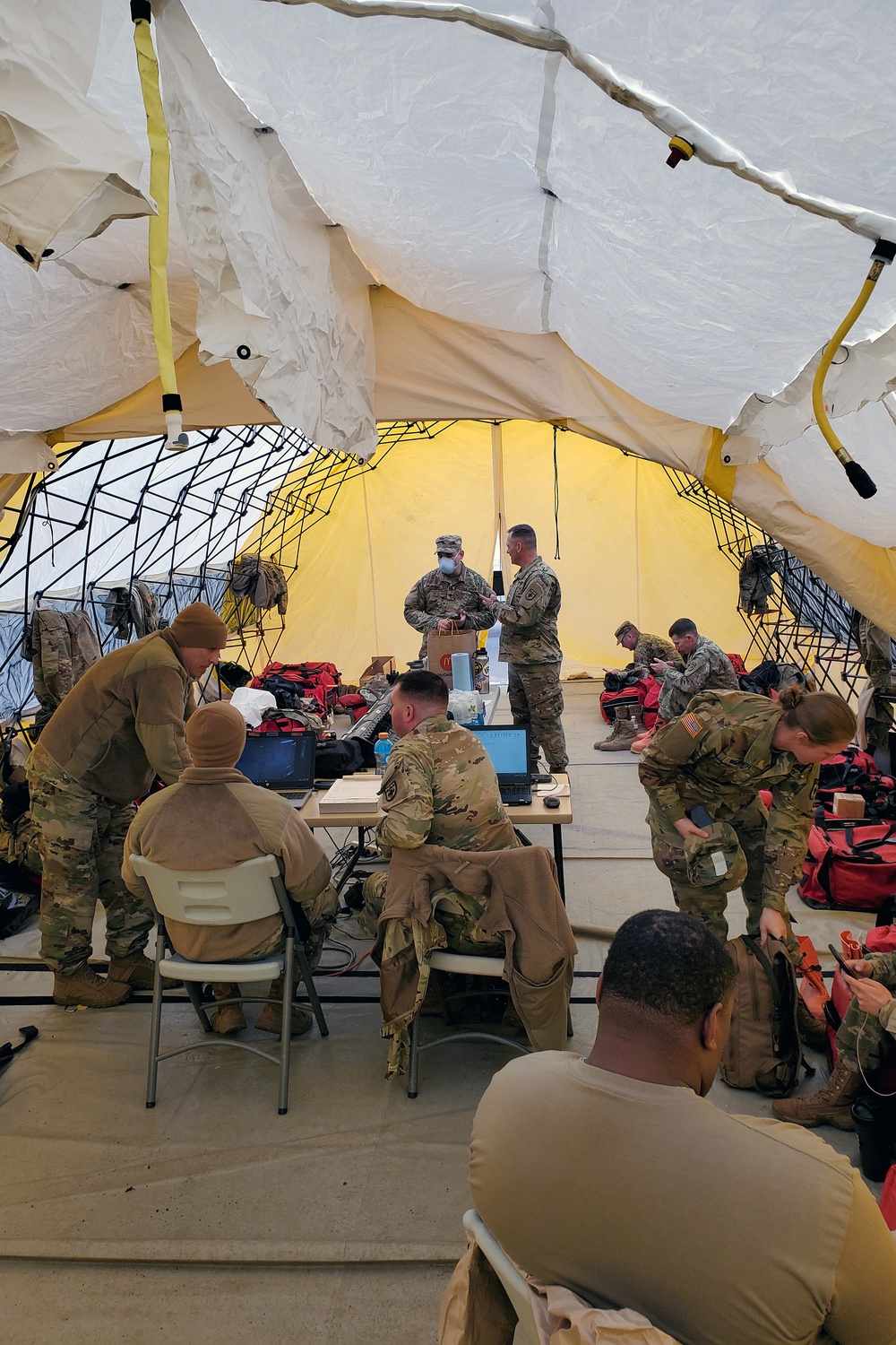 Colorado National Guard Members support the COVID-19 Response Efforts