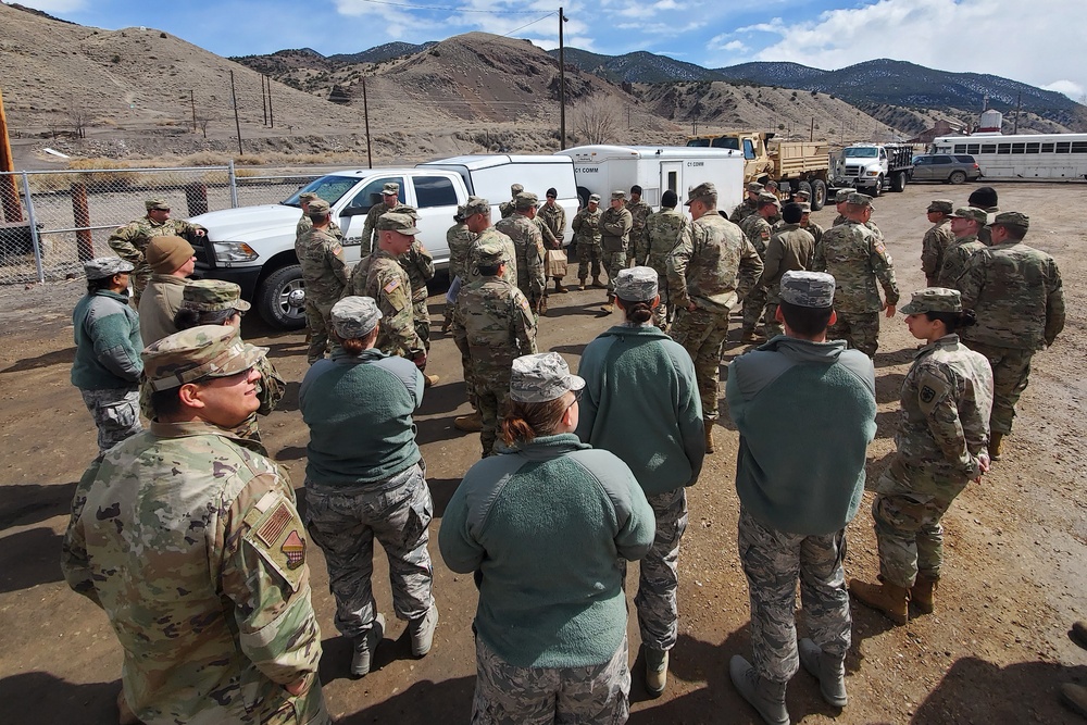 Colorado National Guard Members support the COVID-19 Response Efforts