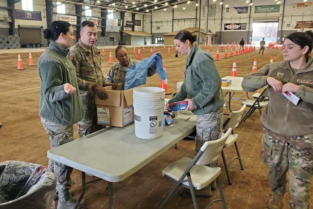 Colorado National Guard Members support the COVID-19 Response Efforts