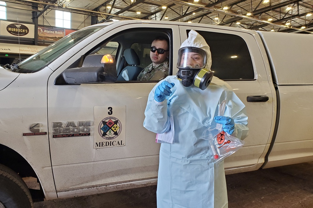 Colorado National Guard Members support the COVID-19 Response Efforts