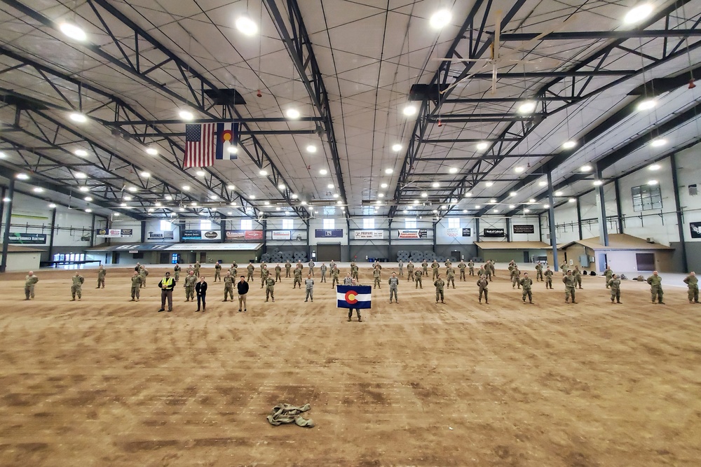 Colorado National Guard Members support the COVID-19 Response Efforts