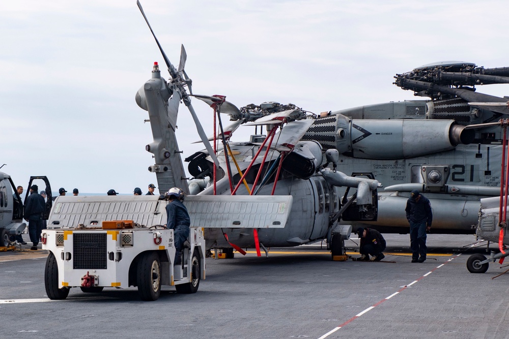 USS America (LHA 6) operations April 8, 2020