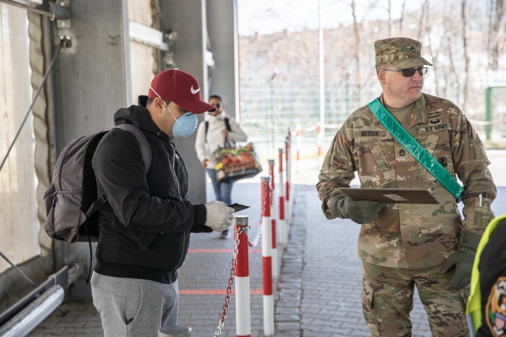 Task Force Garmisch Helps Lessen Spread of COVID-19