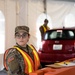 Teams of guardsmen conduct verbal and visual screenings of personnel entering bases across the Rhode Island National Guard