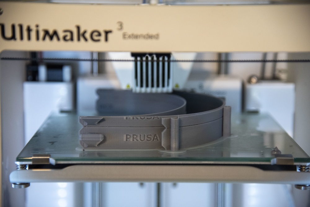 Dover Innovation Lab 3D prints face shields