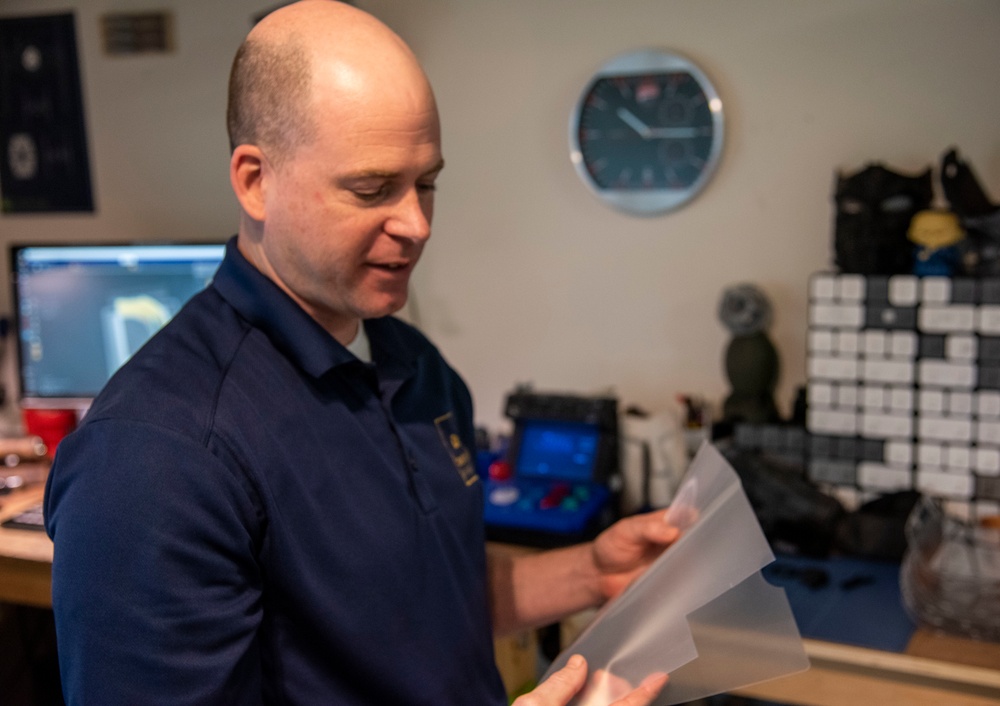 Dover Innovation Lab 3D prints face shields
