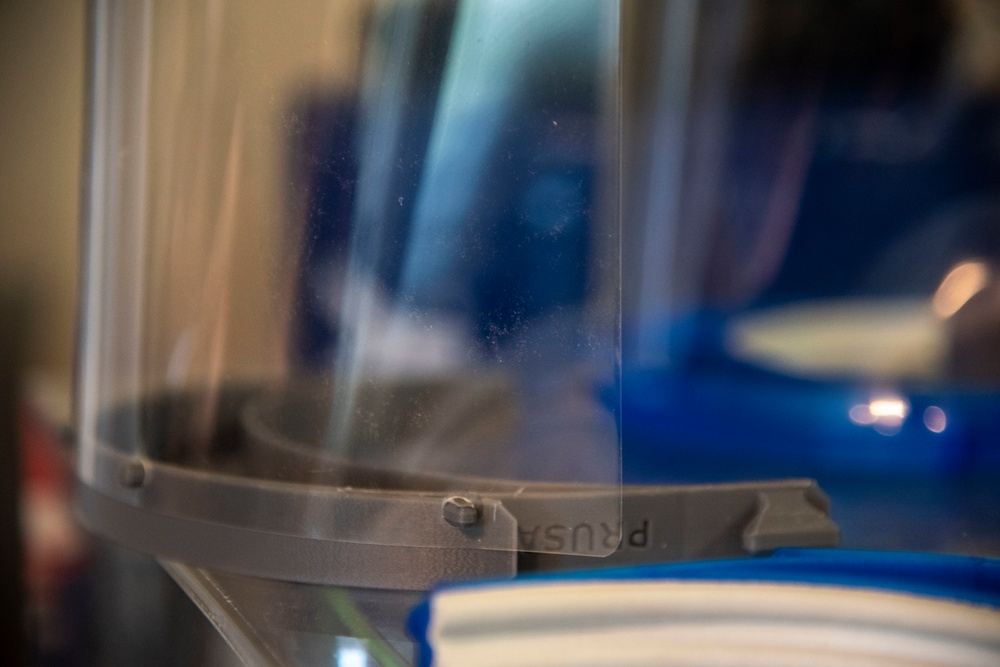 Dover Innovation Lab 3D prints face shields