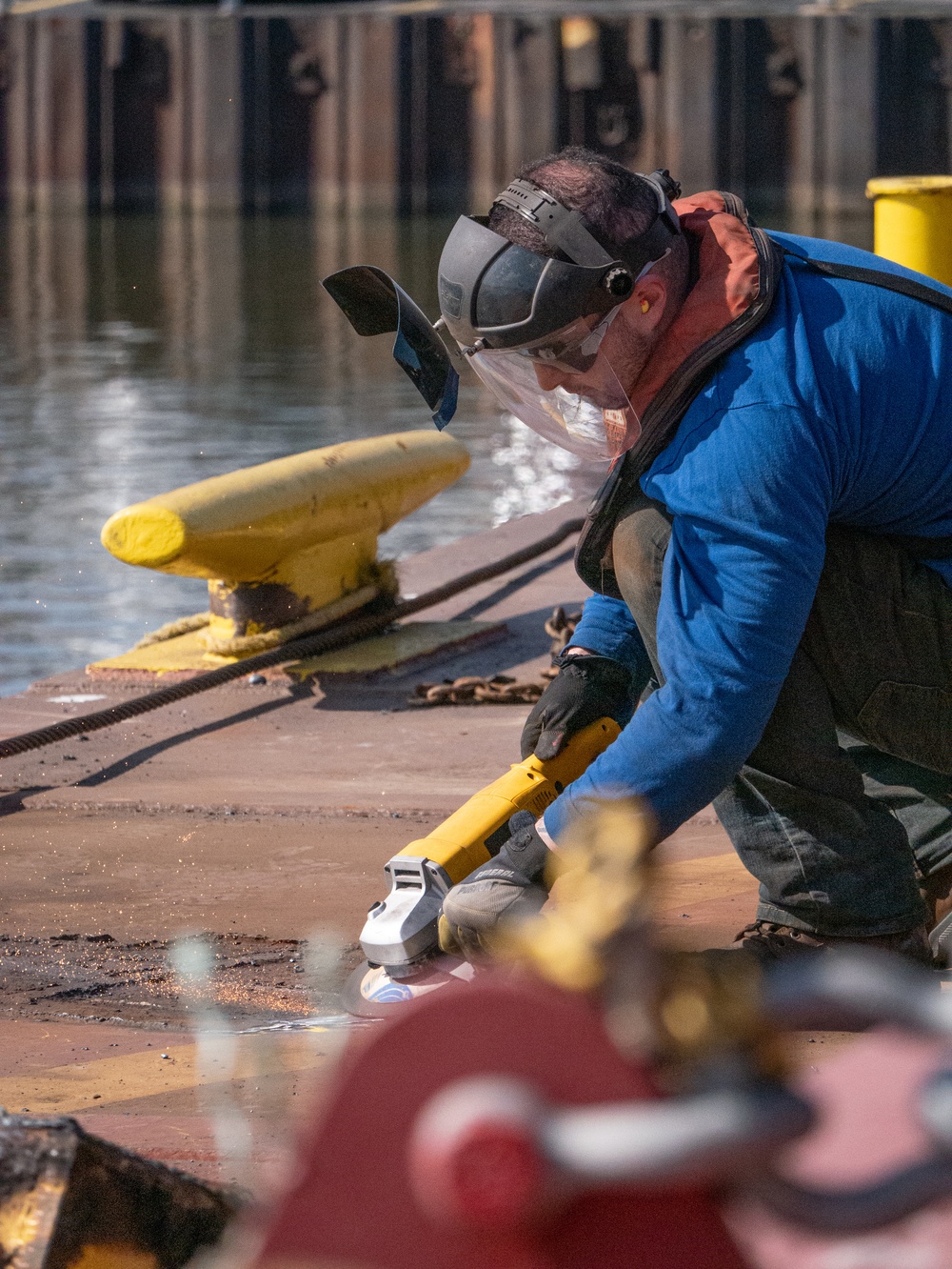 USACE Regional Rivers Repair Fleet prepares for work season on the Great Lakes