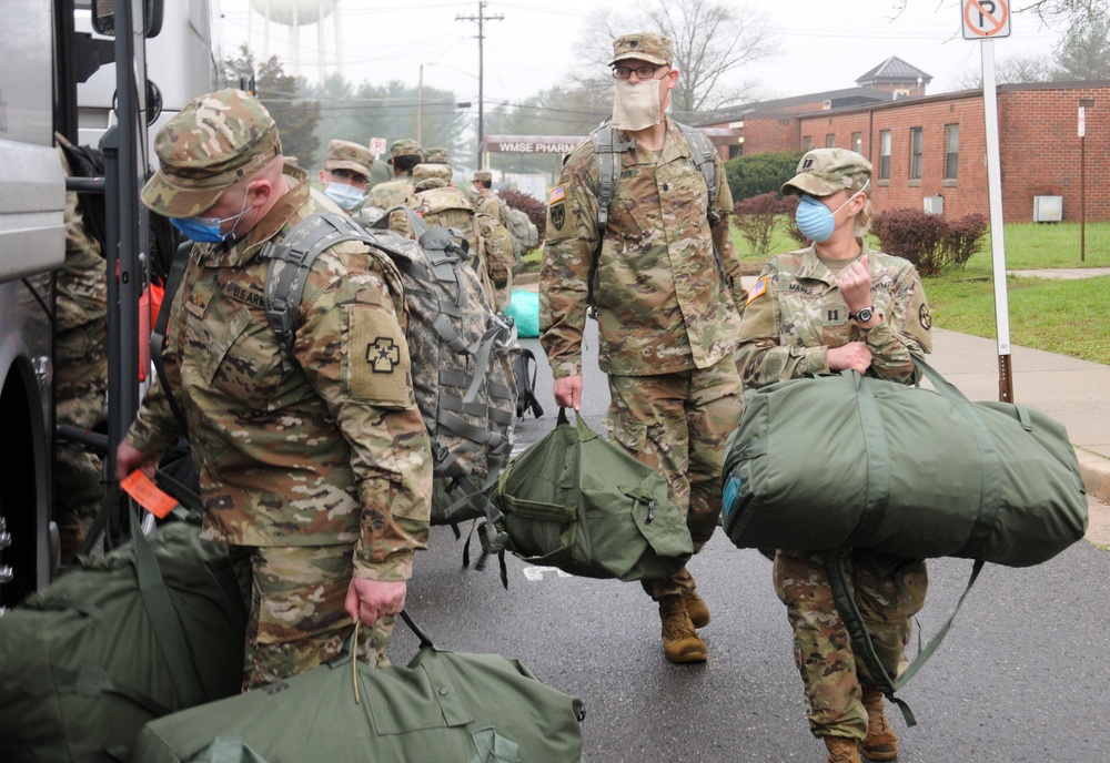 Army Reserve stands up medical units to battle COVID-19