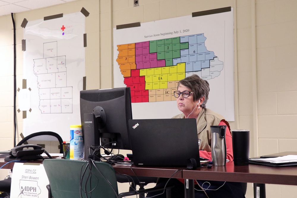 Iowa National Guard establishes six Regional Medical Coordination Centers