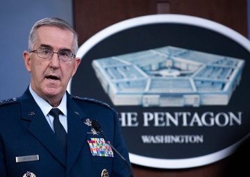 Top Defense Officials Brief on COVID-19