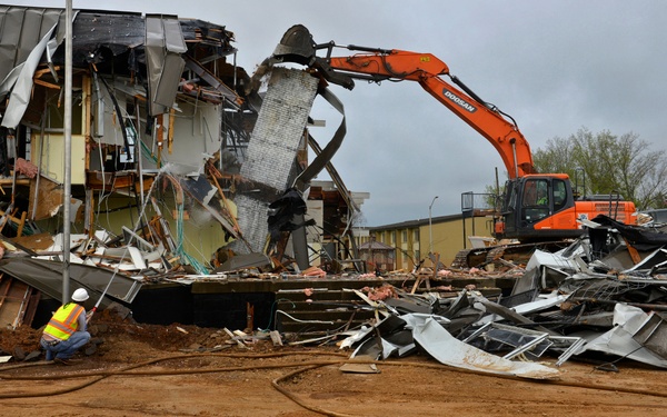 Old 101st Airborne Division and Garrison Headquarters Building Demolition, T-39