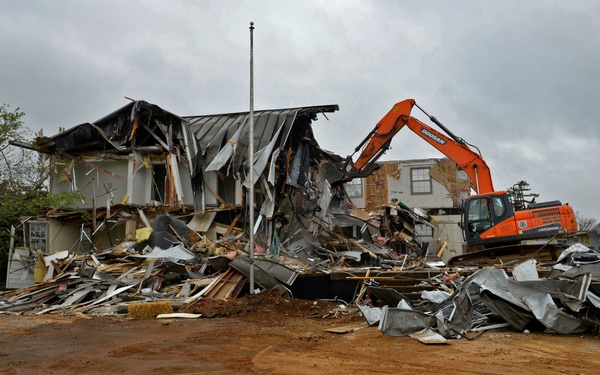 Old 101st Airborne Division and Garrison Headquarters Building Demolition, T-39