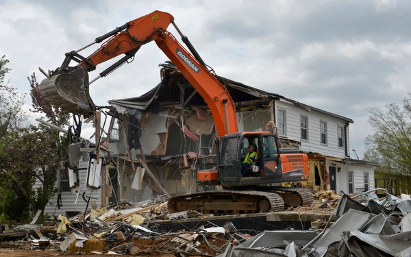 Old 101st Airborne Division and Garrison Headquarters Building Demolition, T-39